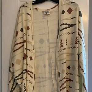 Show me your mumu camp thermal cardigan